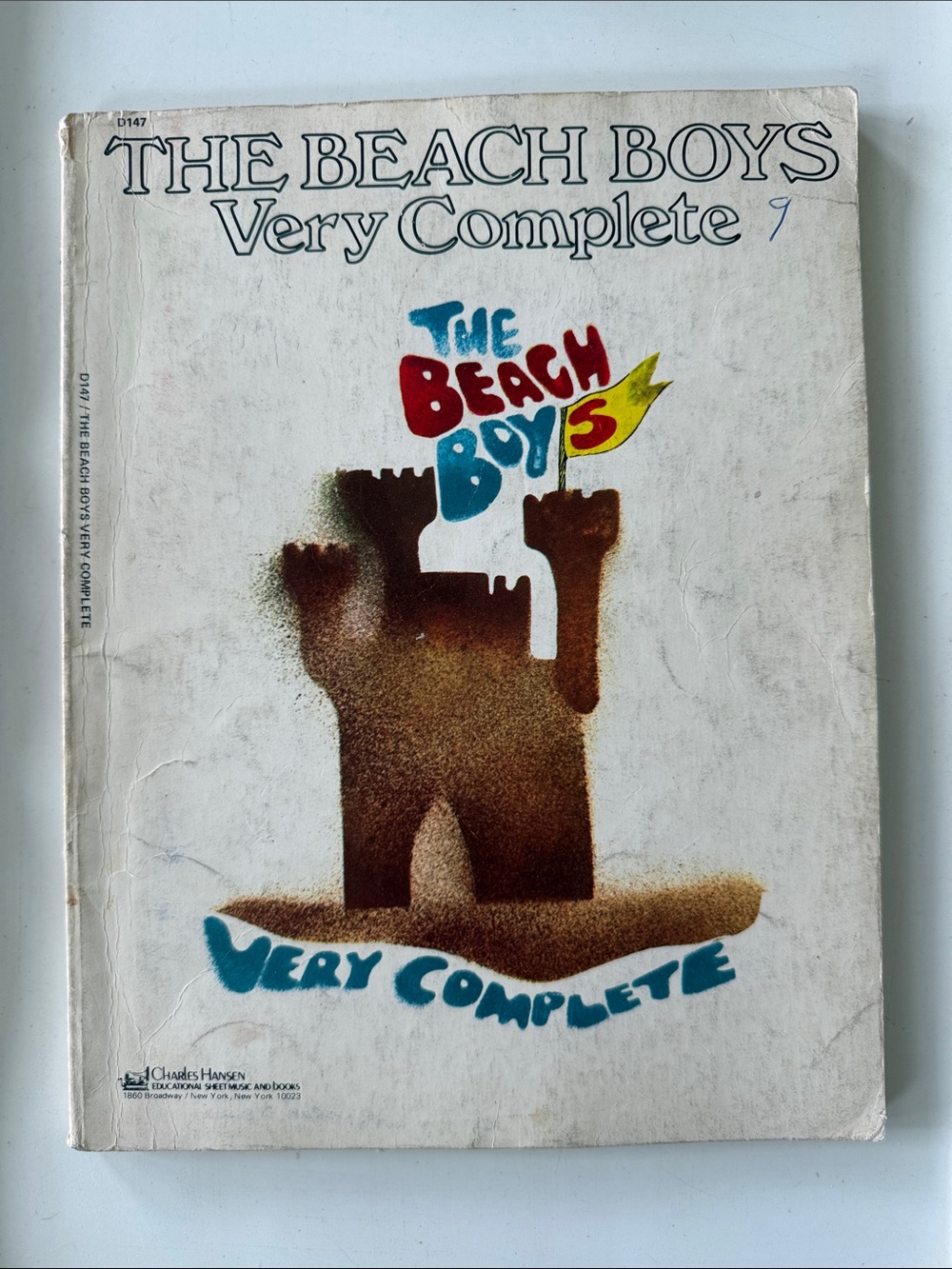 The Beach Boys Very Complete Songbook - Sheet Music Book - 1968